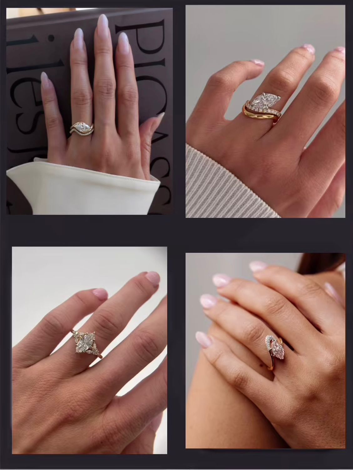 Hand wearing ring